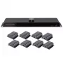 Techly HDMI 1x8 plėstuvas-skirstytuvas per CAT6/6a/7 50m su IR grįžtamuoju kanalu IDATA EX-HL81TY