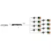 Techly HDMI 1x8 plėstuvas-skirstytuvas per CAT6/6a/7 50m su IR grįžtamuoju kanalu IDATA EX-HL81TY