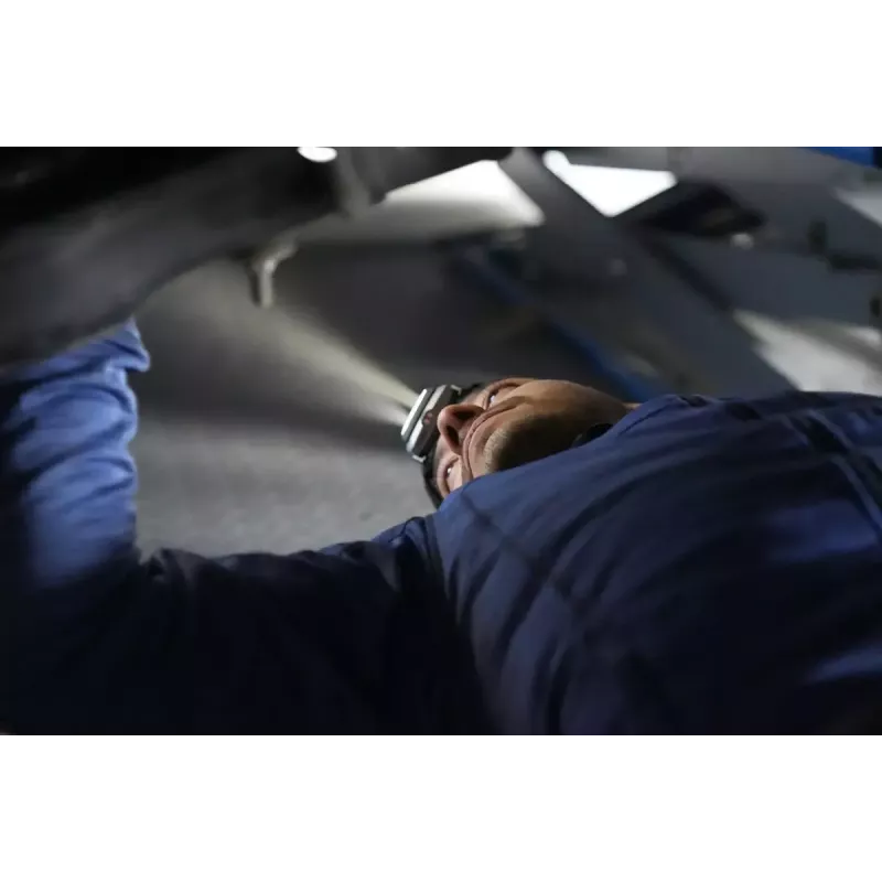 Ant galvos nešiojamas žibintuvėlis Ledlenser HF4R Work juodas IP68 LED 20 lm