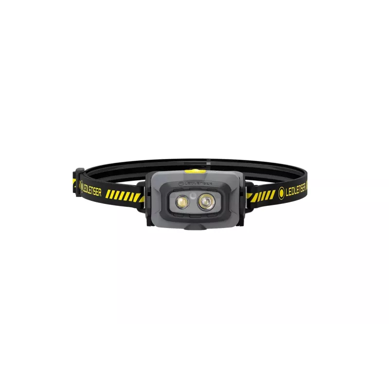 Ant galvos nešiojamas žibintuvėlis Ledlenser HF4R Work juodas IP68 LED 20 lm