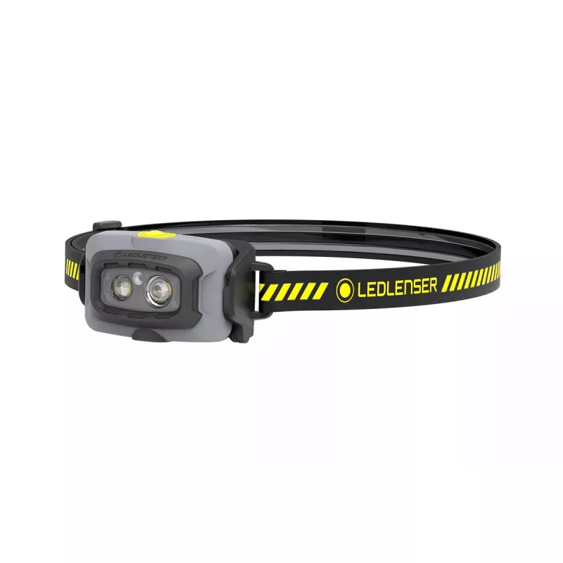 Ant galvos nešiojamas žibintuvėlis Ledlenser HF4R Work juodas IP68 LED 20 lm