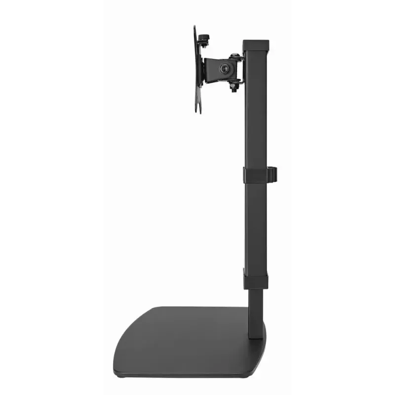 Monitoriaus stalo stovas GEMBIRD MS-D1ST-02 — reguliuojamo aukščio, pilno judesio 17–32 colių ekranams, maks. 8 kg, VESA 75x75–100x100, juodas