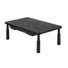Monitoriaus stovas GEMBIRD MS-TABLE-D-01 — aukščio reguliuojamas darbastalio stovas su 1 stalčiumi, plieninis, 140 mm aukščio, skirtas 1 monitoriui, 20 kg talpos