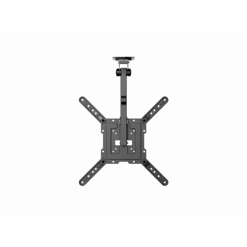 Lubinis TV laikiklis GEMBIRD CM-55ST-01 — visiškai judamas lubinis laikiklis 23–55 colių (75x75–400x400 VESA), maks. 20 kg, juodas