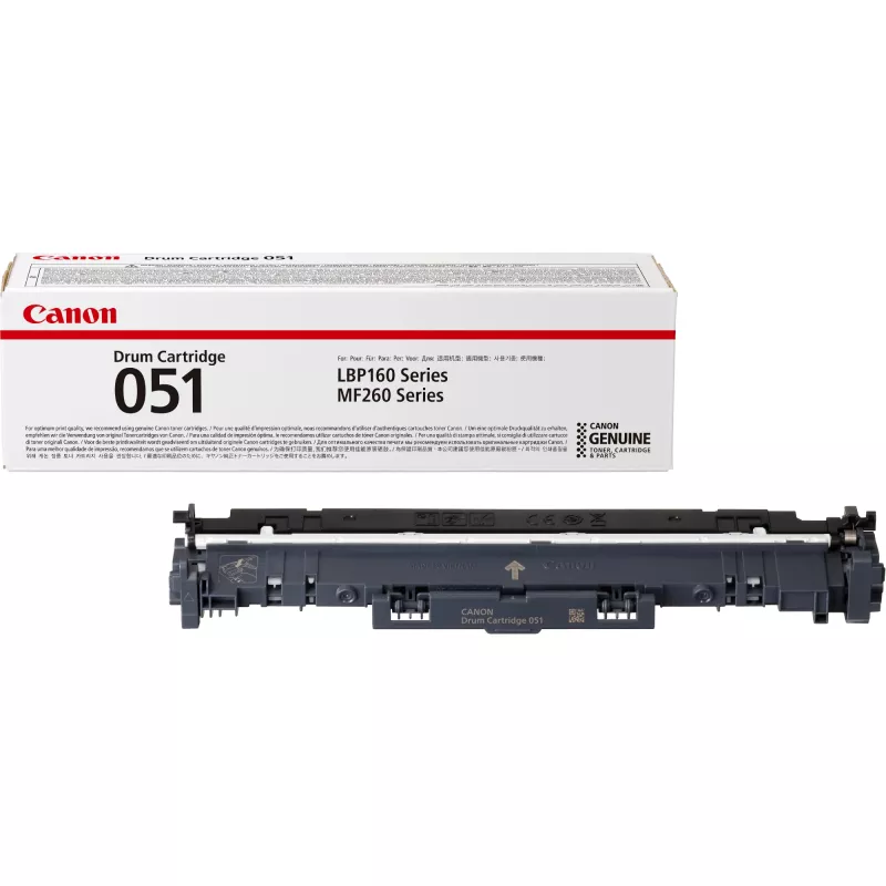 Canon 051 būgnas, 23000 puslapių, juodas, 1 vnt.