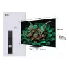 TCL 65C7K televizorius 165,1 cm (65 col.) 4K Ultra HD išmanusis televizorius „Wi-Fi“ metalinis 2600 cd/m²