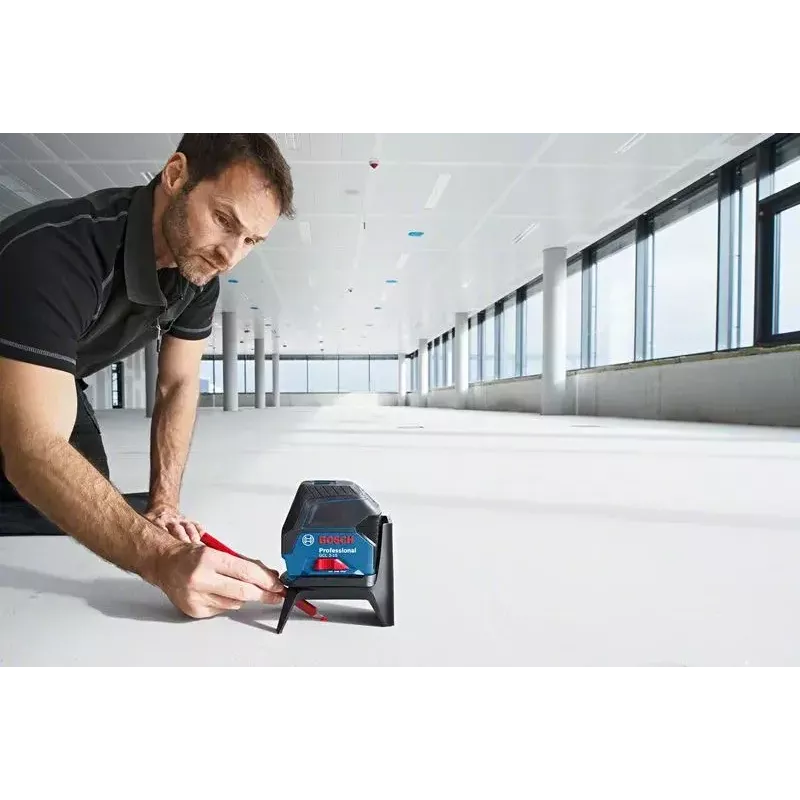 Bosch GCL 2-15 linijinis/taškinis nivelyras, 15 m, 650 nm (