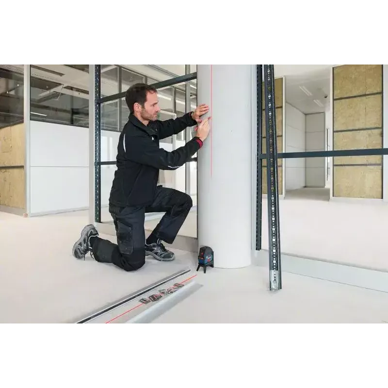 Bosch GCL 2-15 linijinis/taškinis nivelyras, 15 m, 650 nm (