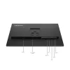 Monitorius Lenovo ThinkVision T27-40 27 colių Full HD IPS LED 1920x1080, 300 cd/m², 120 Hz, USB hub, VESA