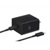 Sieninis įkroviklis Samsung EP-T4511 45W USB‑C PD 3.0, 100–240 V, juodas, išmaniajam telefonui ir planšetei