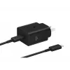 Sieninis įkroviklis Samsung EP-T4511 45W USB‑C PD 3.0, 100–240 V, juodas, išmaniajam telefonui ir planšetei