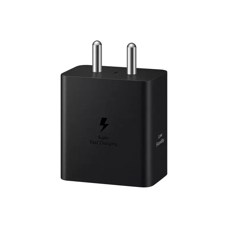 Sieninis įkroviklis Samsung EP-T4511 45W USB‑C PD 3.0, 100–240 V, juodas, išmaniajam telefonui ir planšetei