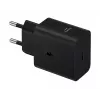 Sieninis įkroviklis Samsung EP-T4511 45W USB‑C PD 3.0, 100–240 V, juodas, išmaniajam telefonui ir planšetei