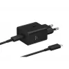 Sieninis įkroviklis Samsung EP-T4511 45W USB‑C PD 3.0, 100–240 V, juodas, išmaniajam telefonui ir planšetei