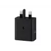 Sieninis įkroviklis Samsung EP-T4511 45W USB‑C PD 3.0, 100–240 V, juodas, išmaniajam telefonui ir planšetei