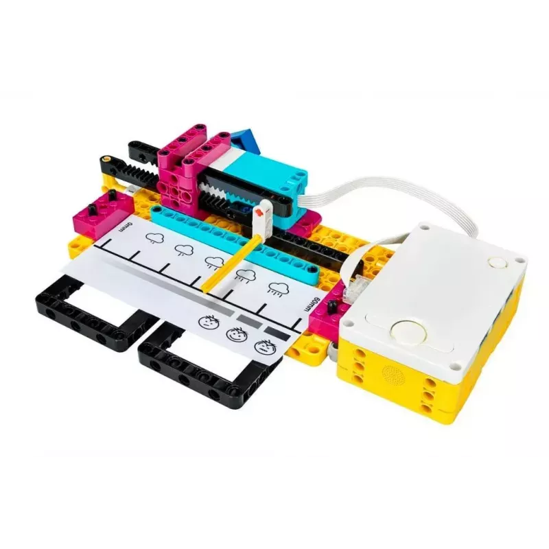 Mokomasis robotikos rinkinys LEGO SPIKE Prime 45678 — 528 dalys, 2 minifigūrėlės, nuo 10 metų