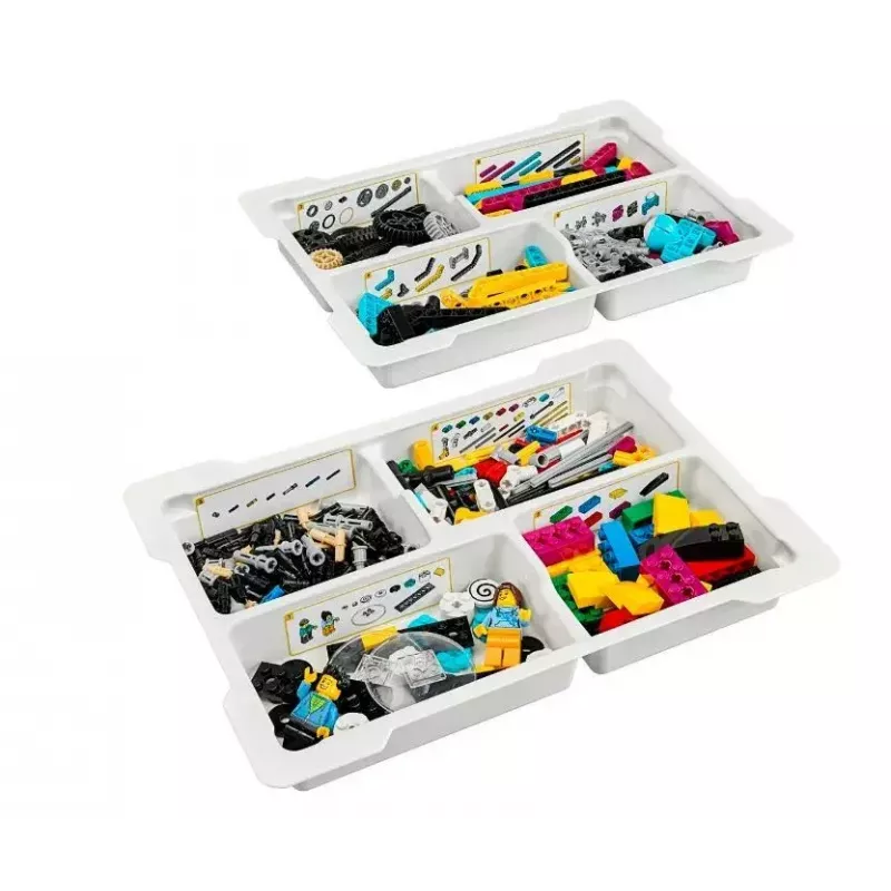 Mokomasis robotikos rinkinys LEGO SPIKE Prime 45678 — 528 dalys, 2 minifigūrėlės, nuo 10 metų
