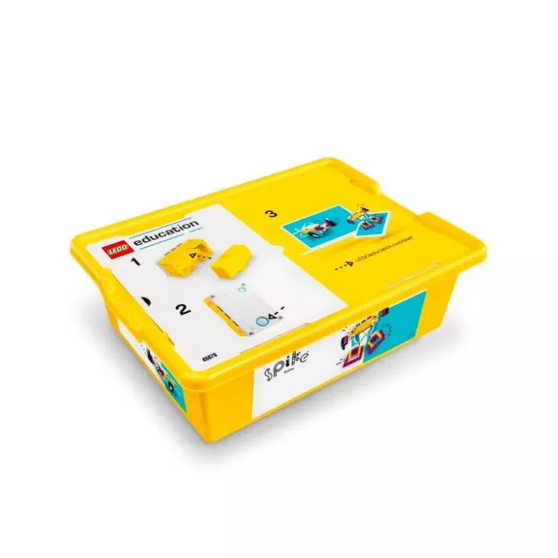Mokomasis robotikos rinkinys LEGO SPIKE Prime 45678 — 528 dalys, 2 minifigūrėlės, nuo 10 metų