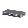 NETGEAR GS724Tv6 Managed L2+/L3 Gigabit Ethernet (10/100/1000) 1U Mėlyna, Pilka