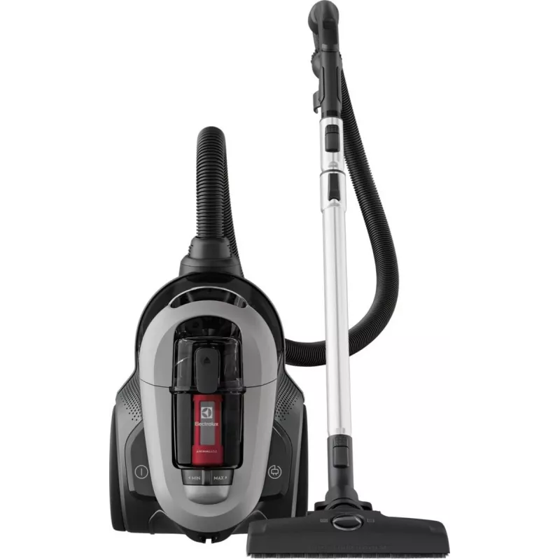 Dulkių siurblys Electrolux EL61A4UG, maišelio nereikalaujantis sausasis dulkių siurblys, 700 W maks., 170 W siurbimo galia, 9 m laidas, 12 m spindulys, pilkas
