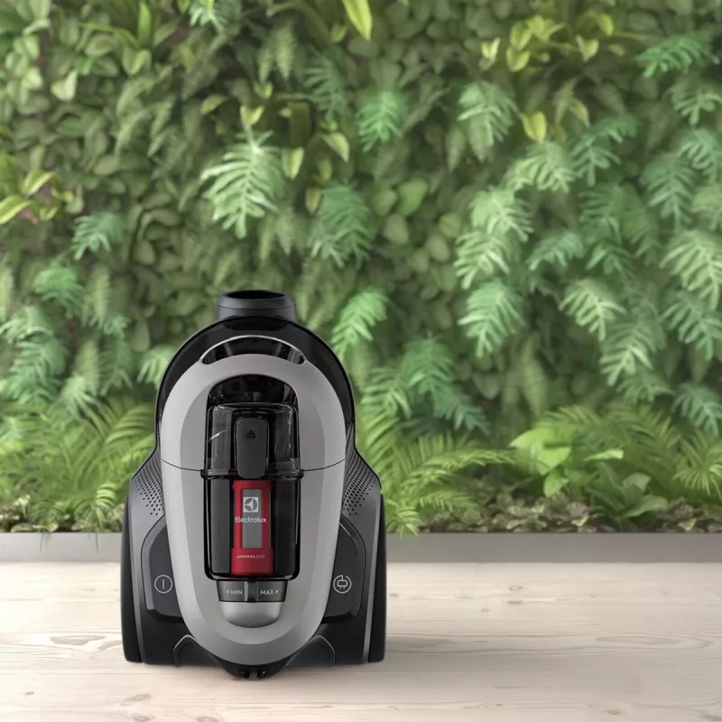 Dulkių siurblys Electrolux EL61A4UG, maišelio nereikalaujantis sausasis dulkių siurblys, 700 W maks., 170 W siurbimo galia, 9 m laidas, 12 m spindulys, pilkas