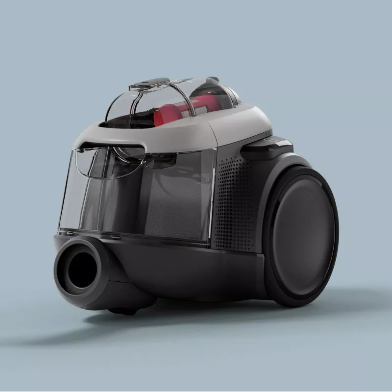 Dulkių siurblys Electrolux EL61A4UG, maišelio nereikalaujantis sausasis dulkių siurblys, 700 W maks., 170 W siurbimo galia, 9 m laidas, 12 m spindulys, pilkas