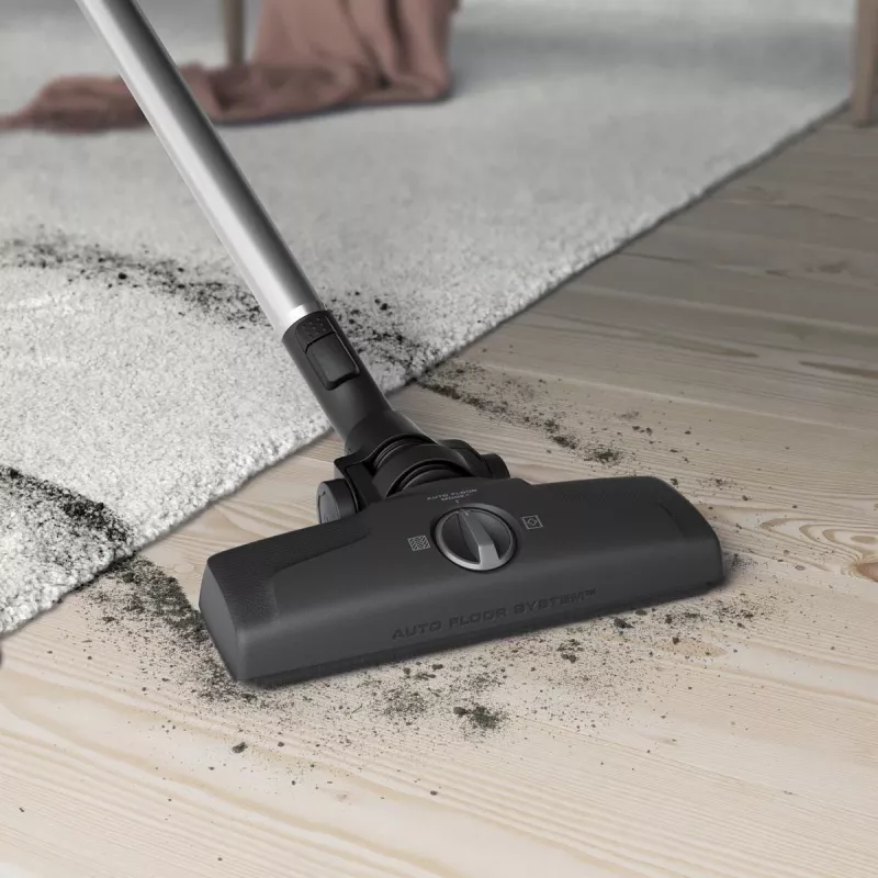 Dulkių siurblys Electrolux EL61A4UG, maišelio nereikalaujantis sausasis dulkių siurblys, 700 W maks., 170 W siurbimo galia, 9 m laidas, 12 m spindulys, pilkas