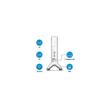 Box 6820 LTE Vienos juostos (2,4 GHz) Wi-Fi 4 (802.11n) Baltas 1 4G Vidinis