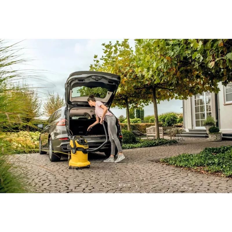 Drėgnų ir sausų valymų dulkių siurblys Karcher WD 5 V-25/5/22, 25 L, 1100 W, 5 m laidas, 2,2 m žarna