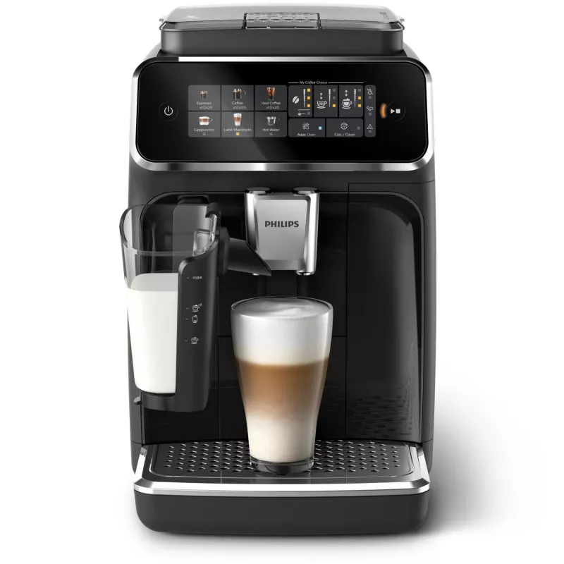 Espresso aparatas Philips EP3341/50 pilnai automatinis, 1,8 L vandens talpa, 275 g pupelių talpa, 0,26 L pieno talpa, 15 barų, keraminis malūnėlis
