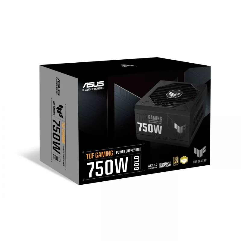ASUS TUF Gaming 750W Gold maitinimo blokas 20+4 pin ATX ATX juodas