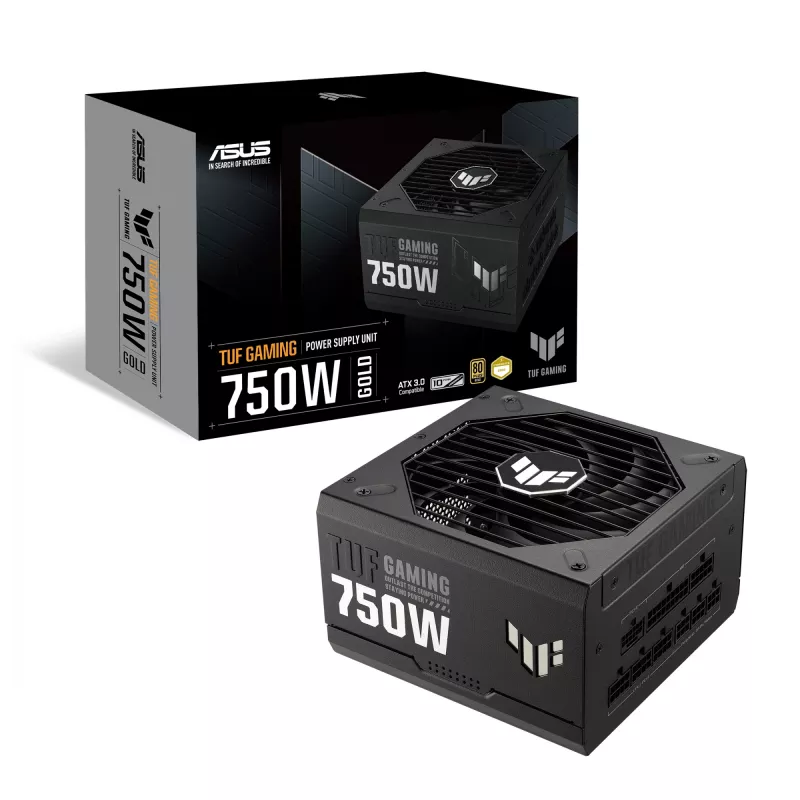 ASUS TUF Gaming 750W Gold maitinimo blokas 20+4 pin ATX ATX juodas