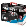 Rotacinis plaktukas GRAPHITE 58G539 — vientisas, kompaktiškas dizainas