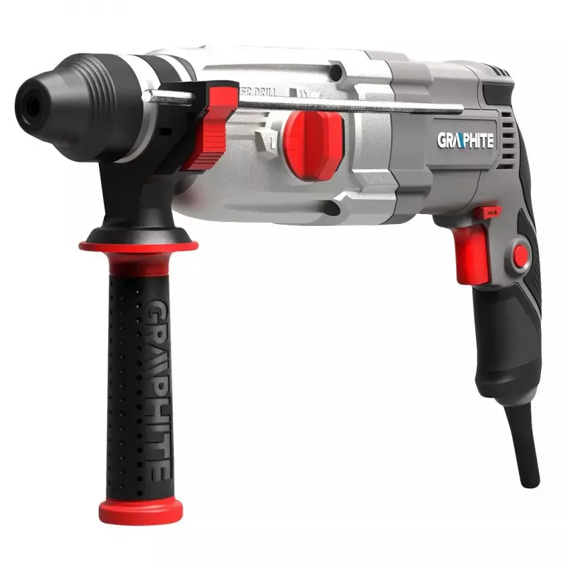Rotacinis plaktukas GRAPHITE 58G539 — vientisas, kompaktiškas dizainas
