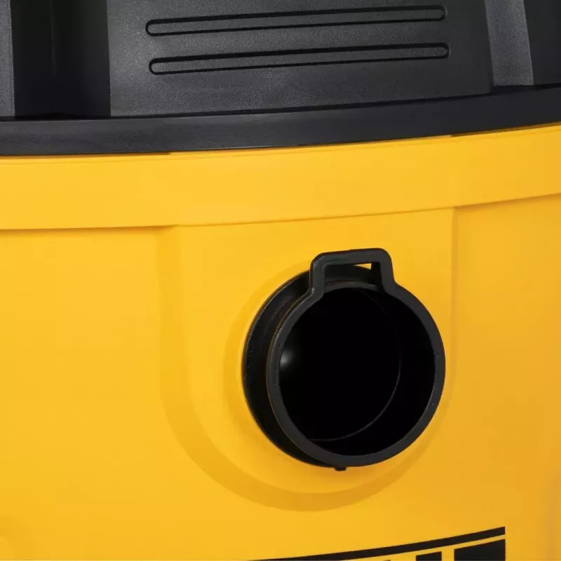 Dulkių siurblys DeWalt AT-DXV20P — 20 L šlapiam ir sausam valymui, 230 V, 15 kPa siurbimo galia, HEPA filtras, 3 m laidas