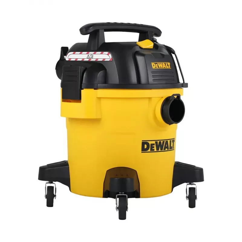 Dulkių siurblys DeWalt AT-DXV20P — 20 L šlapiam ir sausam valymui, 230 V, 15 kPa siurbimo galia, HEPA filtras, 3 m laidas