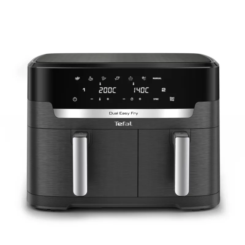 Tefal Easy Fry Dual XXL EY942HE0 gruzdintuvė Dviguba 11 L Atskira 2020 W Karšto oro gruzdintuvė Pilka