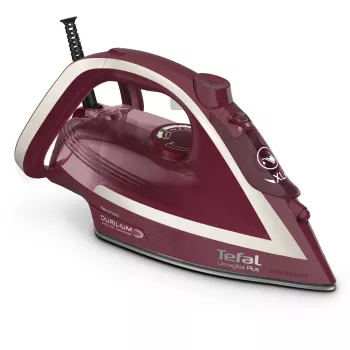 Tefal Ultragliss Plus FV6820E0 garų lygintuvas, 2800 W, automatinis išjungimas, raudonas/sidabrinis