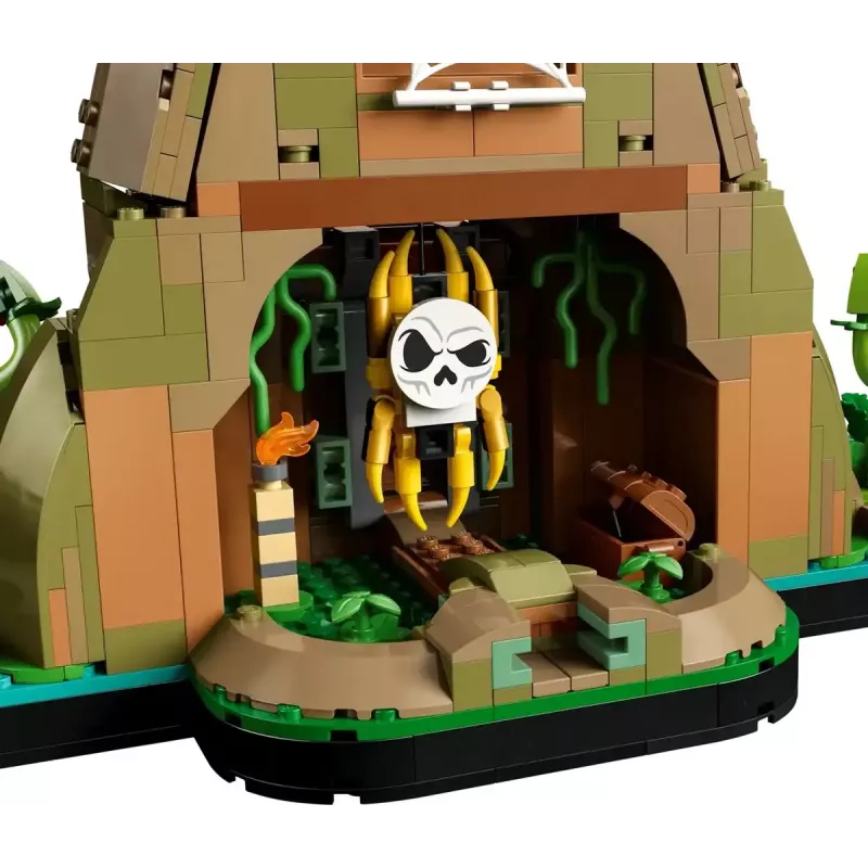 LEGO rinkinys The Legend of Zelda Didysis Deku medis 2-in-1 (77092) — 2500 detalių, 4 minifigūrėlės, 330 mm aukštis