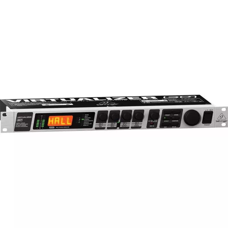 Efektų procesorius Behringer FX2000, plotis 44,5 mm, gylis 483 mm, aukštis 217 mm