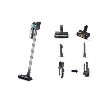 Samsung VS20B75AGR1 2-in-1 stick vacuum baterija Dry Bagless 550 W Juoda, Mint colour