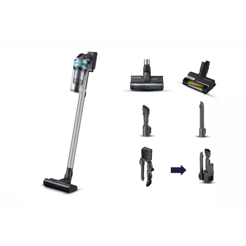 Samsung VS20B75AGR1 2-in-1 stick vacuum baterija Dry Bagless 550 W Juoda, Mint colour