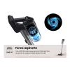 Samsung VS20B75AGR1 2-in-1 stick vacuum baterija Dry Bagless 550 W Juoda, Mint colour