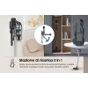 Samsung VS20B75AGR1 2-in-1 stick vacuum baterija Dry Bagless 550 W Juoda, Mint colour