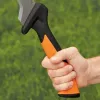Sodo mačetė „Fiskars 1051236“ iš nerūdijančio plieno, oranžinė rankena