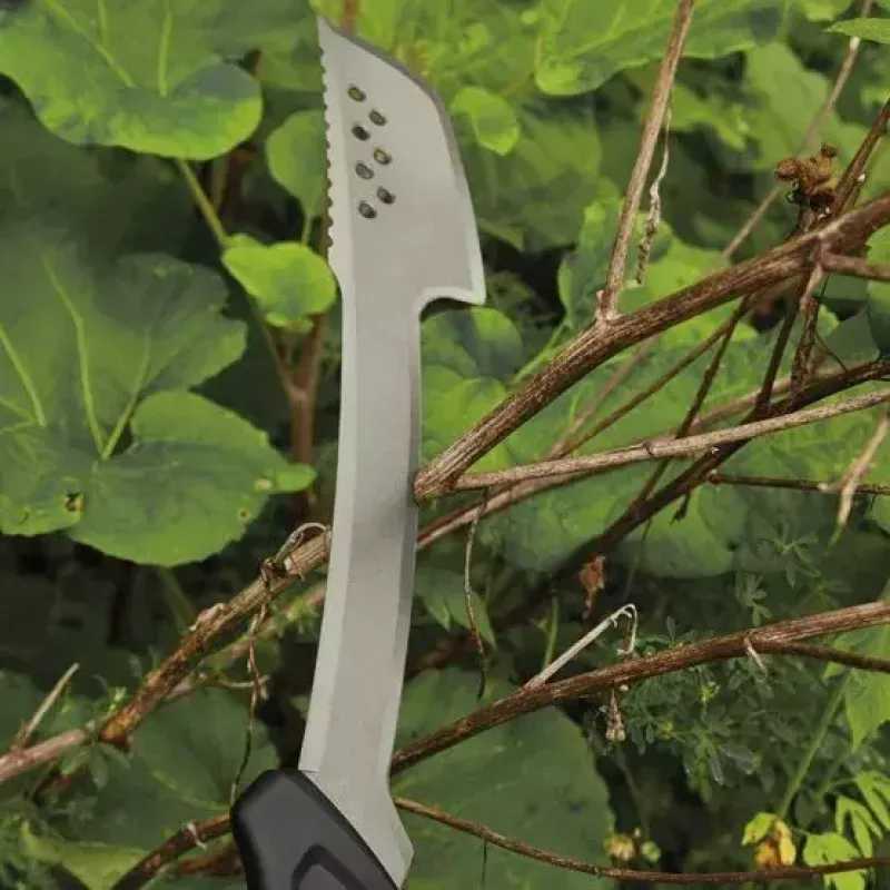Sodo mačetė „Fiskars 1051236“ iš nerūdijančio plieno, oranžinė rankena