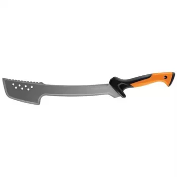 Sodo mačetė „Fiskars 1051236“ iš nerūdijančio plieno, oranžinė rankena