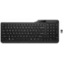Belaidė klaviatūra HP 475 Dual-Mode — viso dydžio QWERTY, RF + Bluetooth 5.3, skaitmenų klaviatūra, juoda, 376×153×19 mm