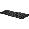 Belaidė klaviatūra HP 475 Dual-Mode — viso dydžio QWERTY, RF + Bluetooth 5.3, skaitmenų klaviatūra, juoda, 376×153×19 mm