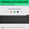 Belaidė klaviatūra HP 475 Dual-Mode — viso dydžio QWERTY, RF + Bluetooth 5.3, skaitmenų klaviatūra, juoda, 376×153×19 mm